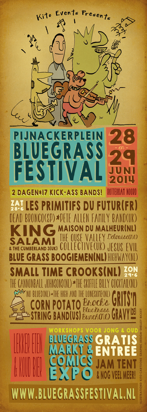 THIS WEEKEND: Pijnackerplein Bluegrass Festival